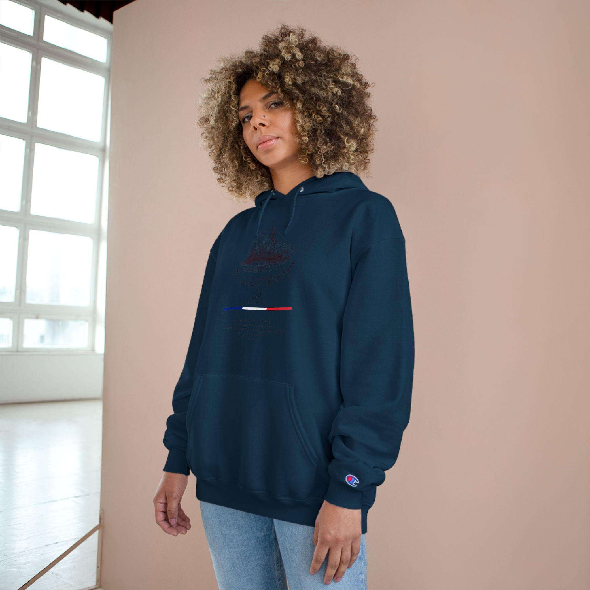 Old Money Nautical Heritage Hoodie - The Last Drift I (Champion Authentic Eco-Fleece)