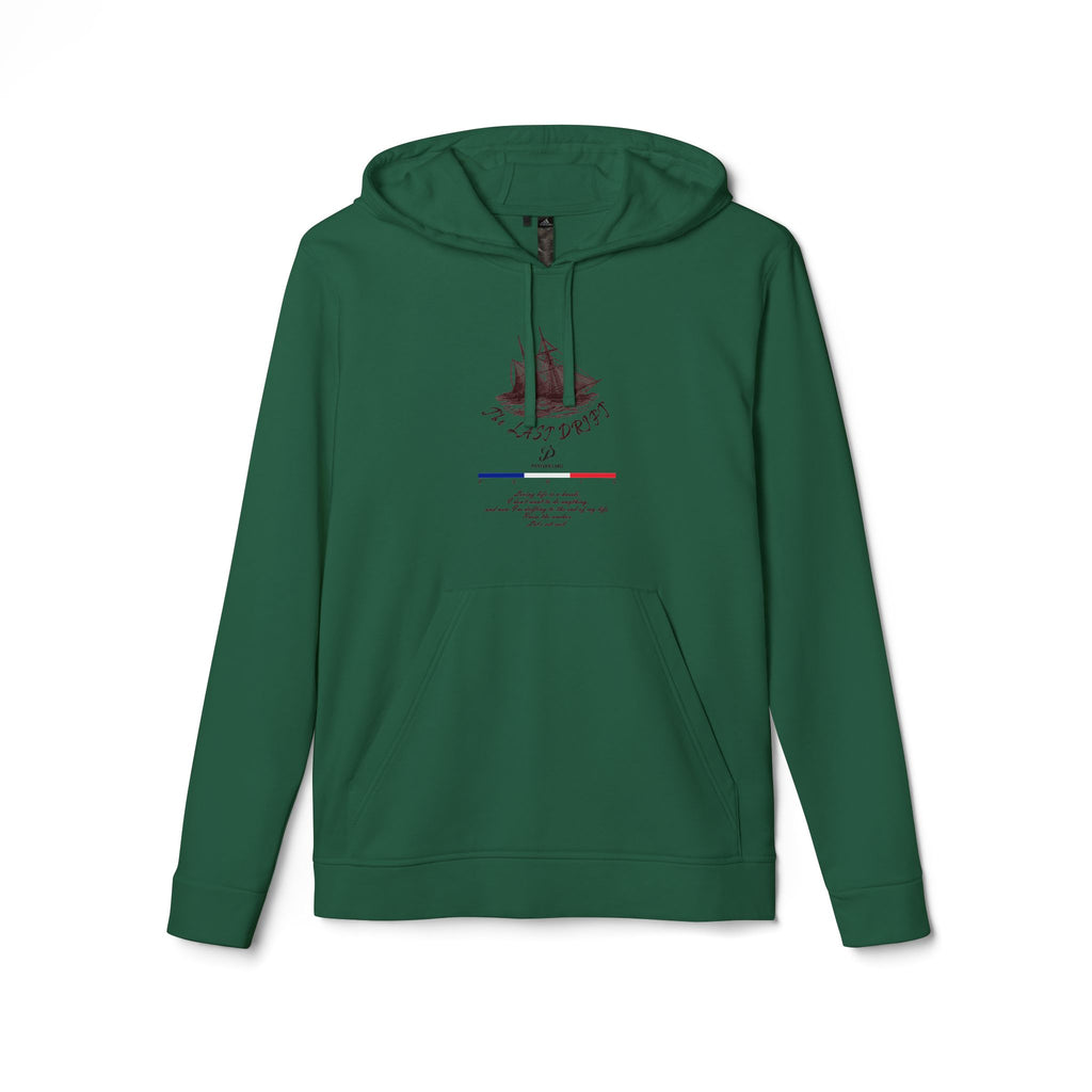 Old Money Yacht Club Hoodie - The Last Drift I (Authentic Adidas Sporty Rich Fleece)
