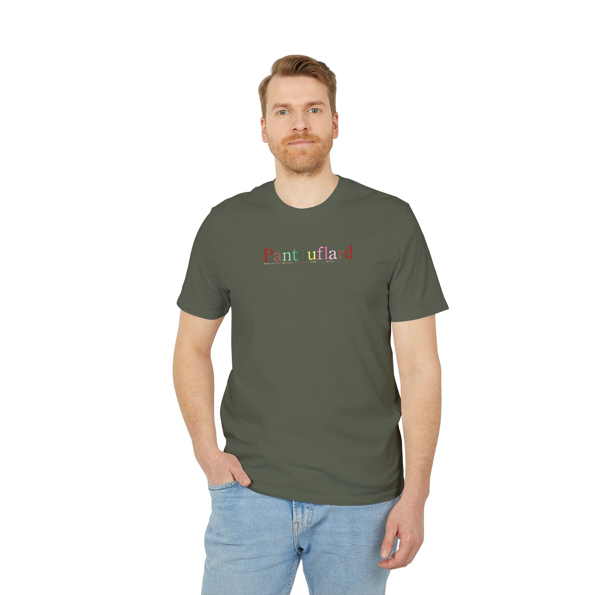 Men's & Women's Black Organic Cotton T-Shirt - Premium Sustainable Graphic Tee