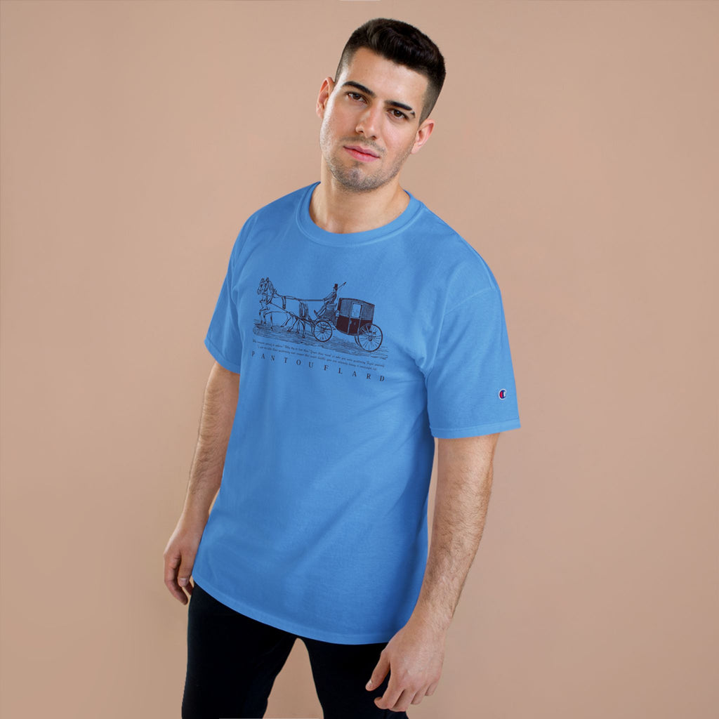 Unisex Burnt Orange Champion Vintage Carriage 100% Cotton T-Shirt