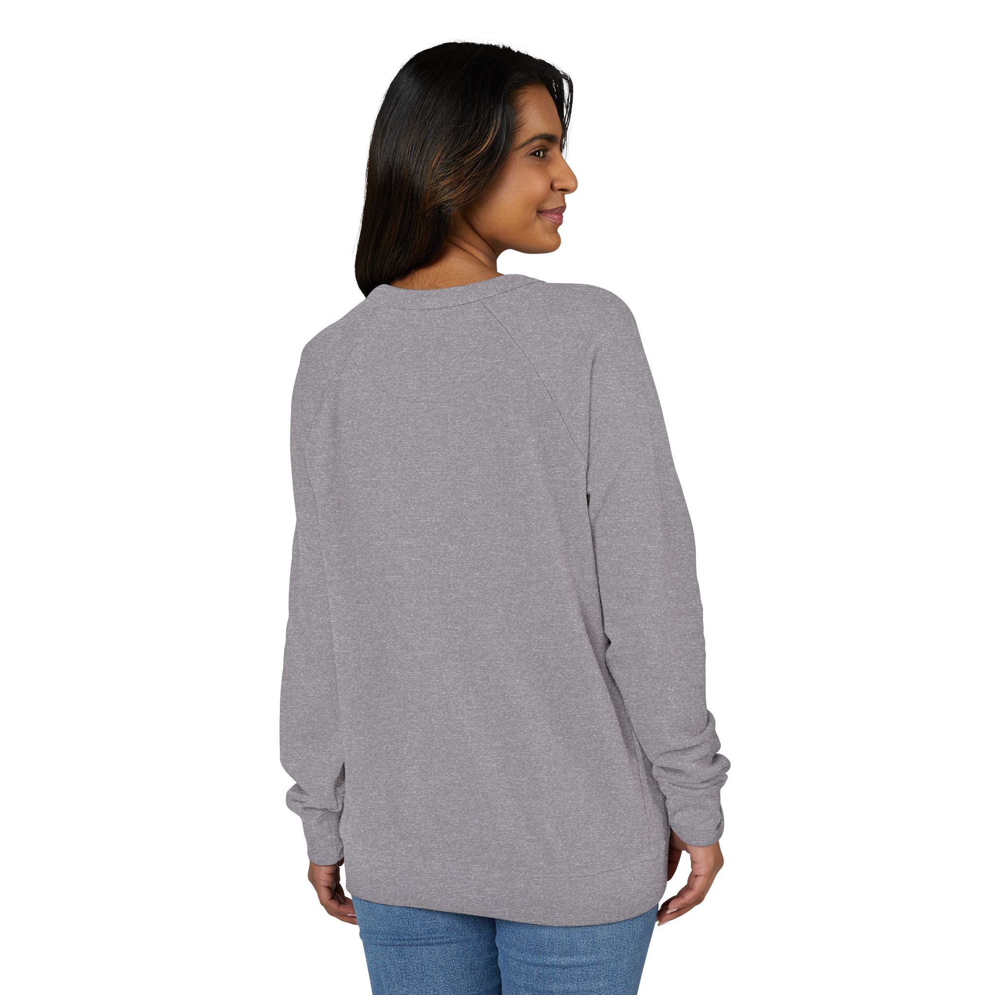 Unisex Old Money Aesthetic Raglan Crewneck - Premium French Terry