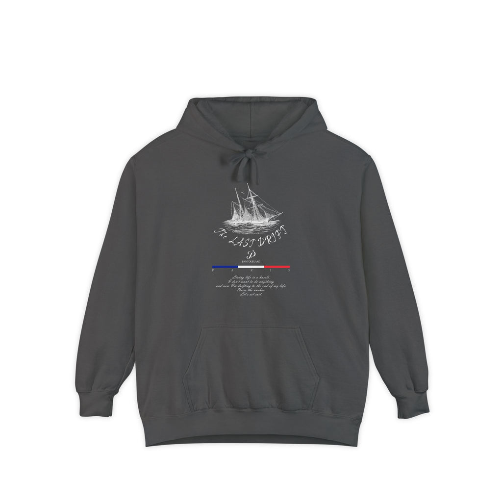 Old Money Nautical Heritage Hoodie - The Last Drift II (9.5oz Garment-Dyed Fleece)