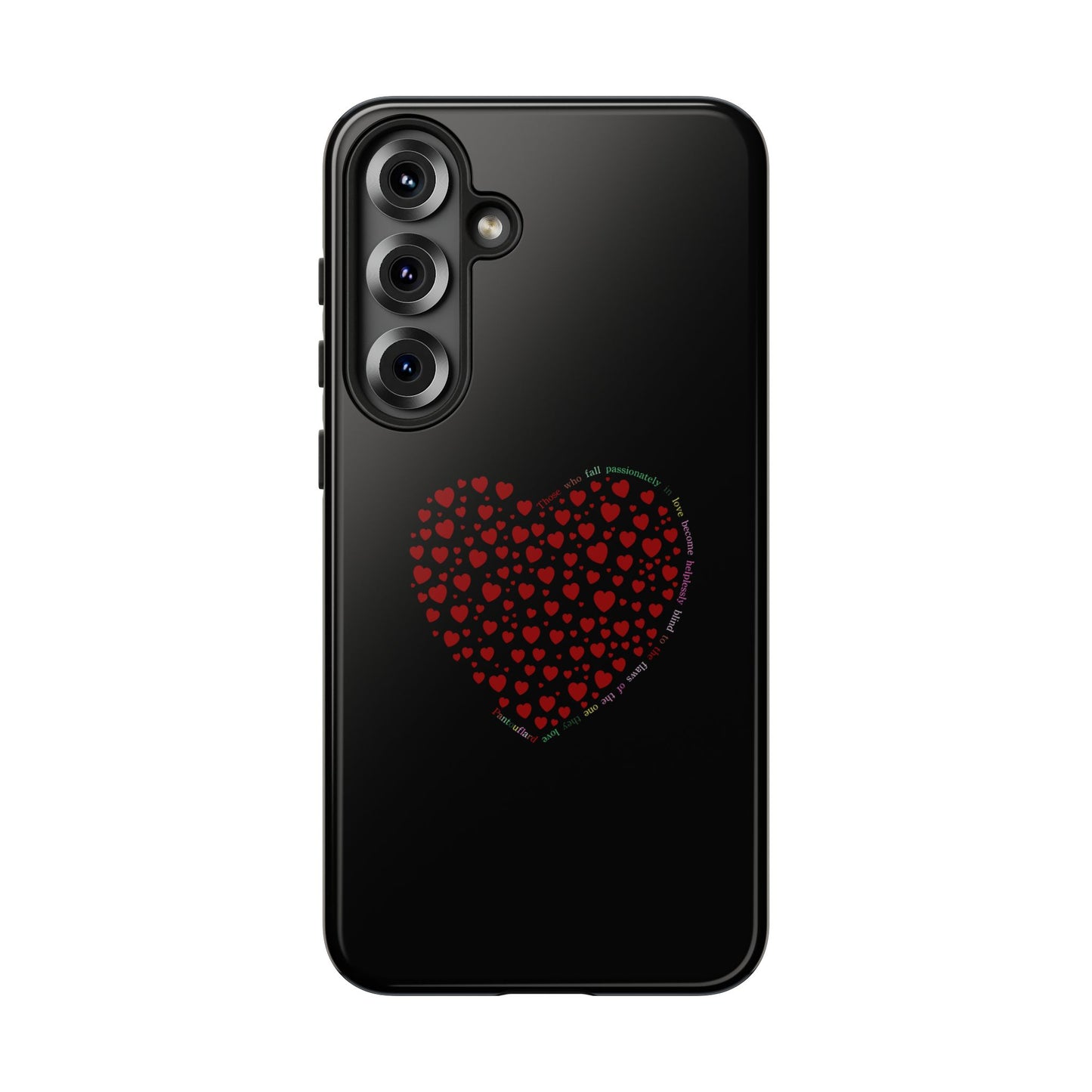 Fundas de corazón rojo para teléfonos iPhone, Galaxy, Google Pixel (54 tipos)