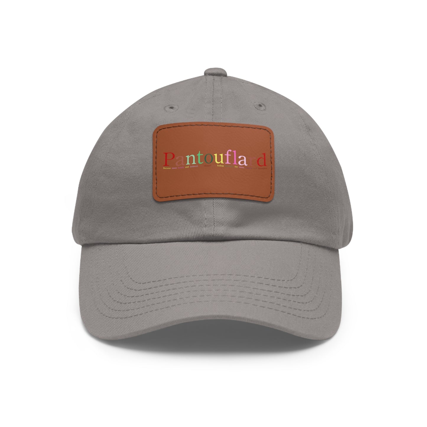 Gorra clásica para papá con parche de cuero - Gorra casual elegante, regalo para papás, aventuras al aire libre, Día del Padre, uso diario
