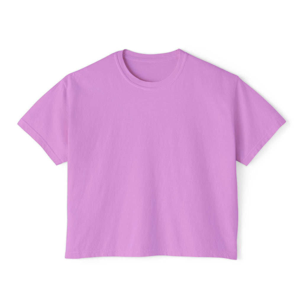 Women's White Pantouflard Carriage Cotton Boxy Tee