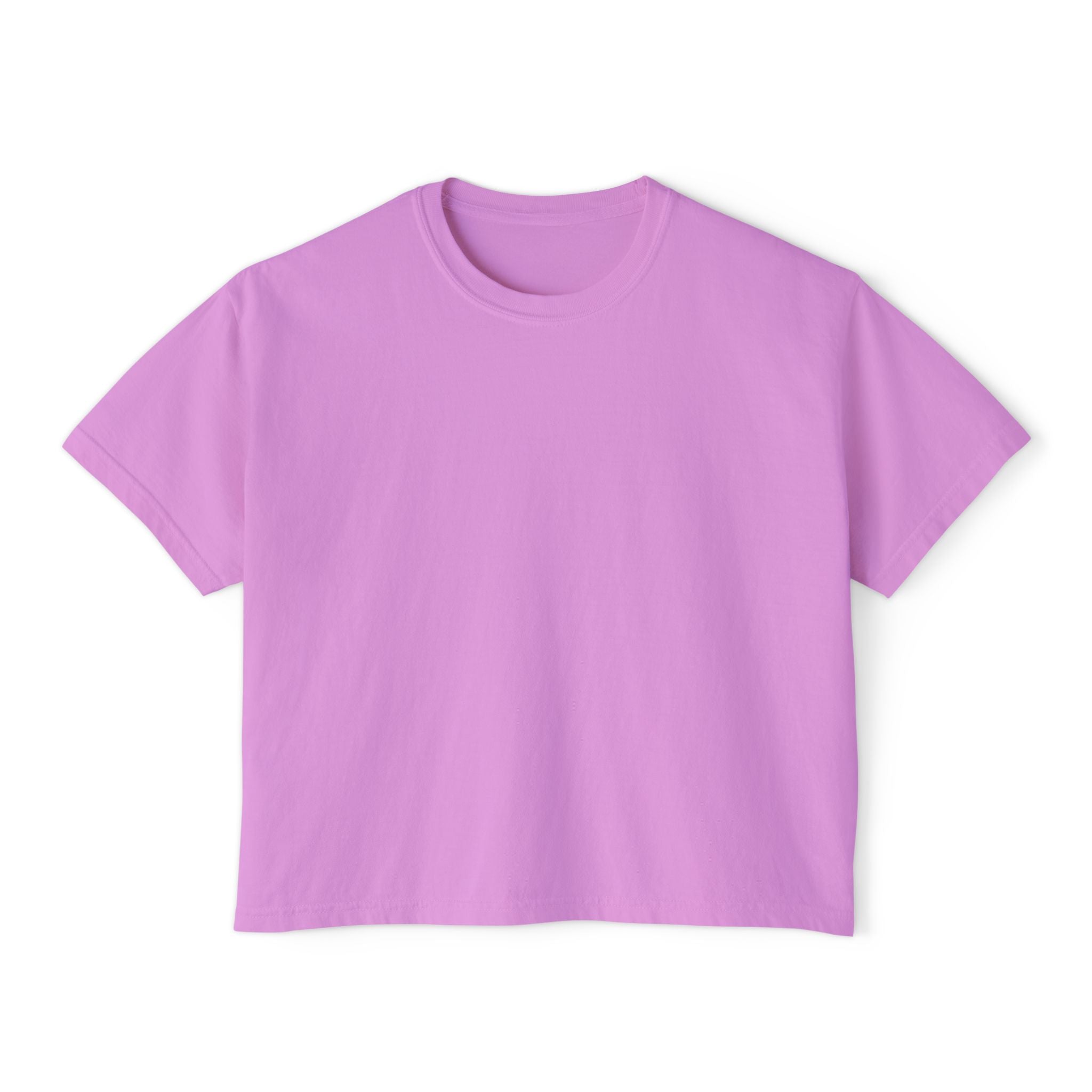 Women's White Pantouflard Carriage Cotton Boxy Tee