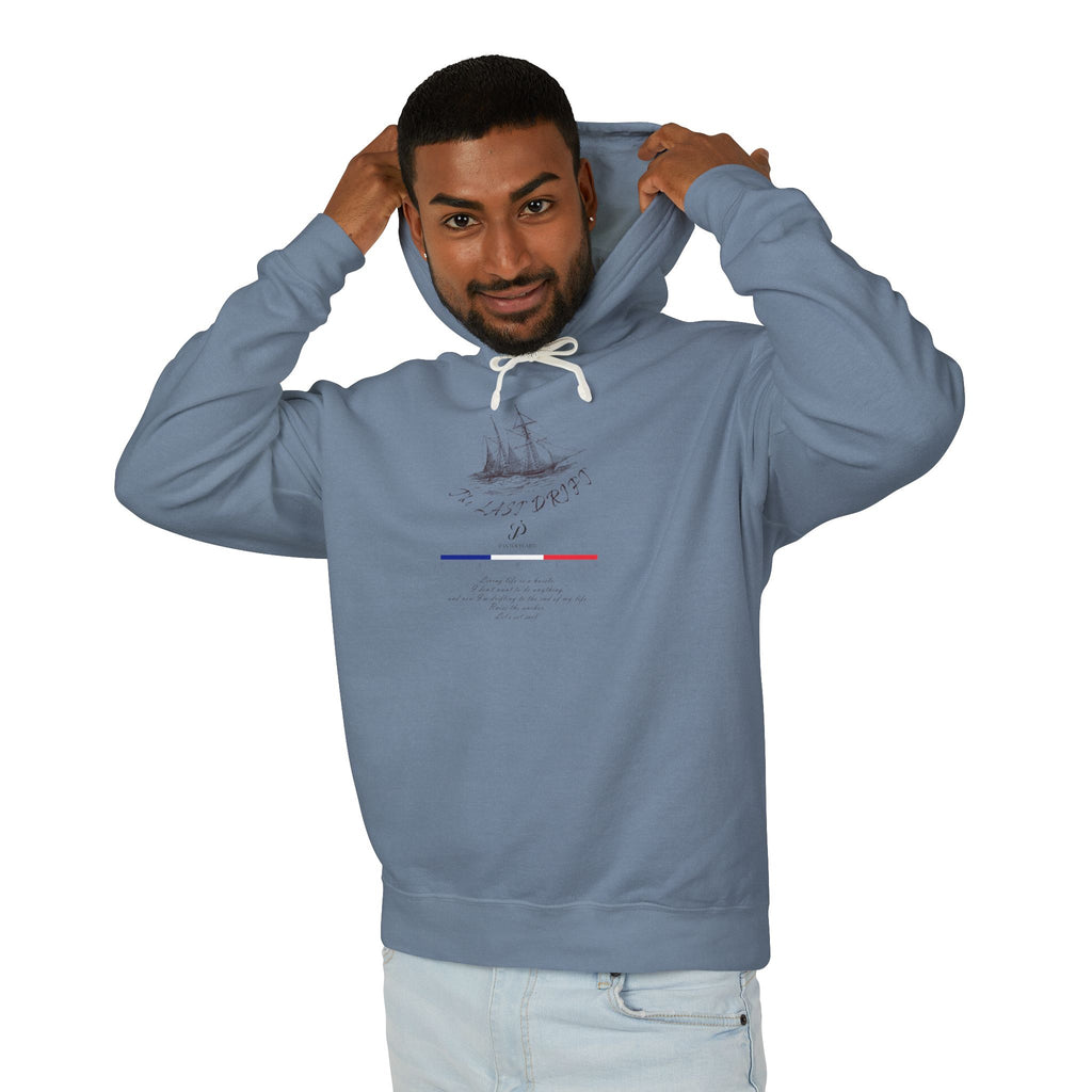 Old Money Nautical Heritage Hoodie - The Last Drift I (Lightweight 100% Cotton Coastal Pullover)