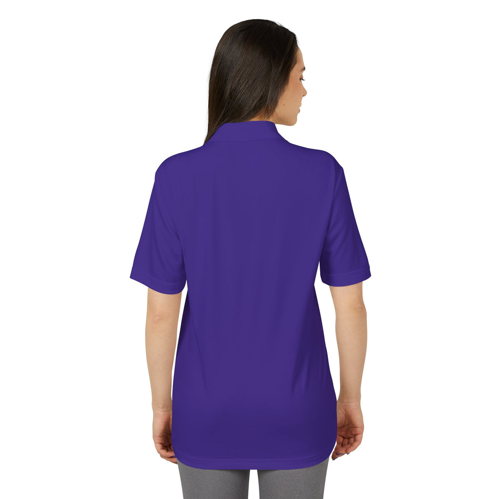 Adidas Unisex Cassiopeia Constellation Embroidered Polo - W-Shape Performance Shirt