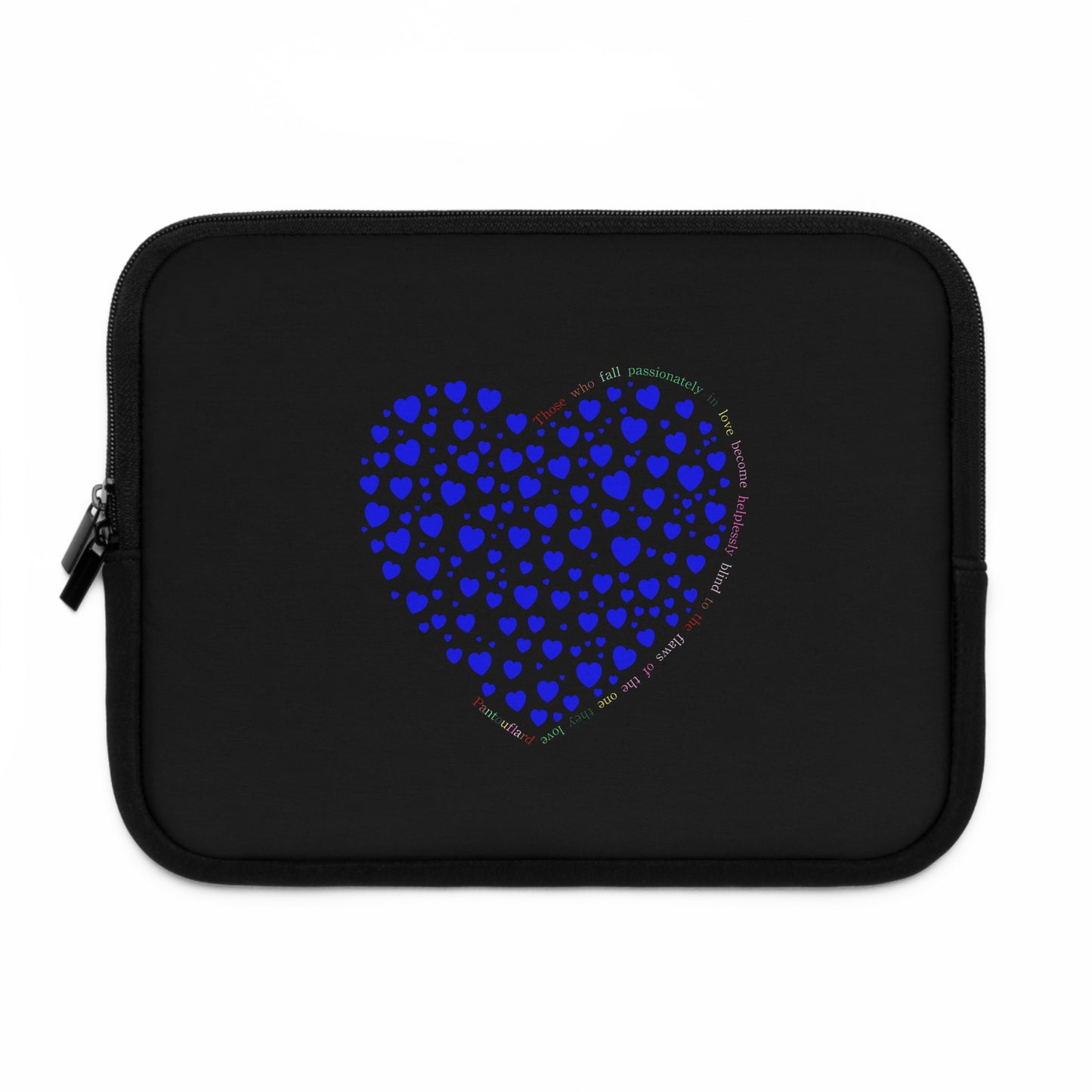 Blue Heart Laptop Sleeve