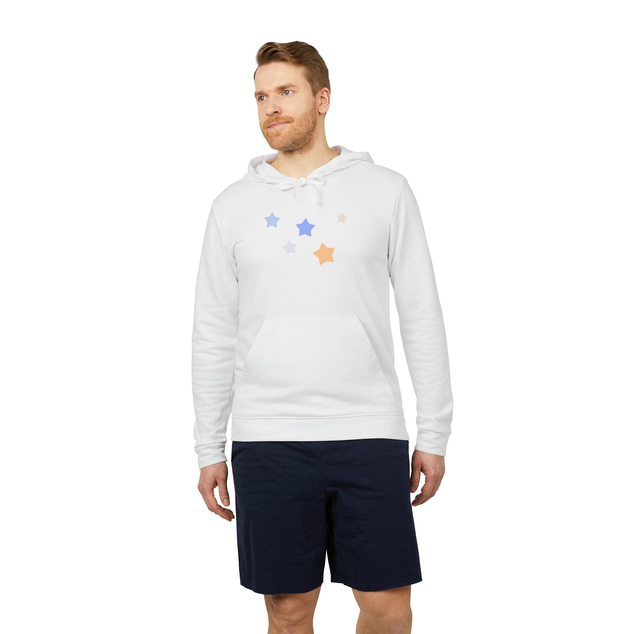 Adidas Cassiopeia Constellation Graphic Hoodie - W-Shape Eco Fleece Pullover