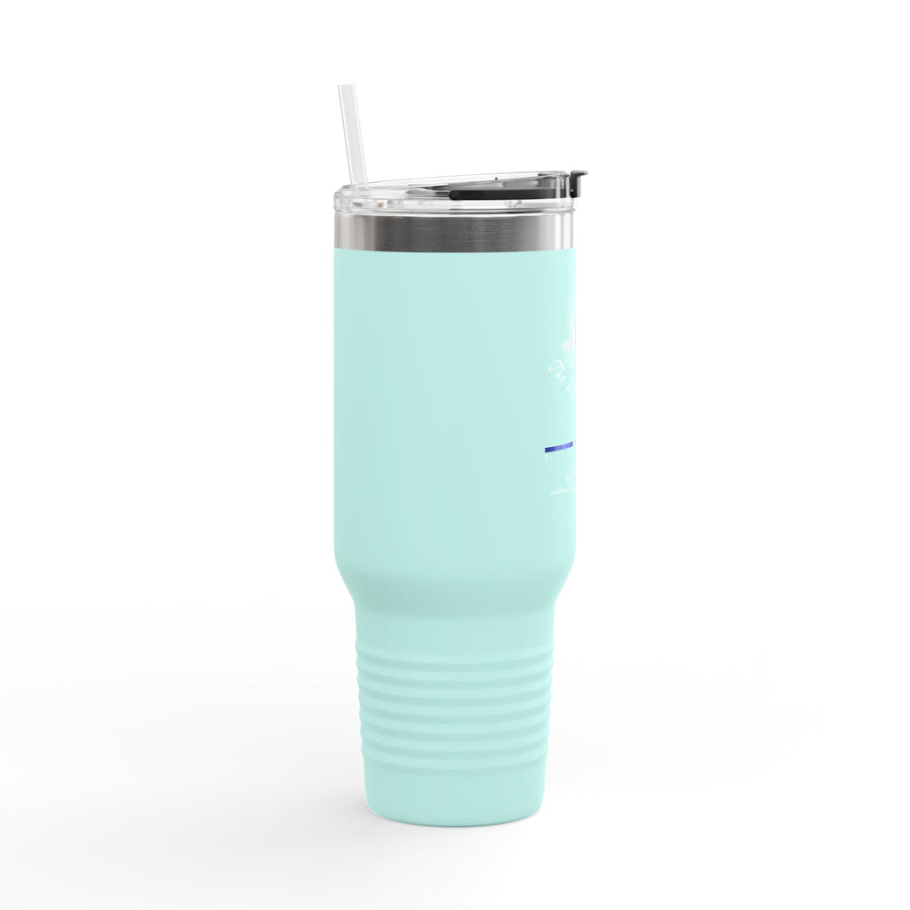 Navy Blue The Last Drift Ship 40oz Stainless Steel Insulated Travel Mug