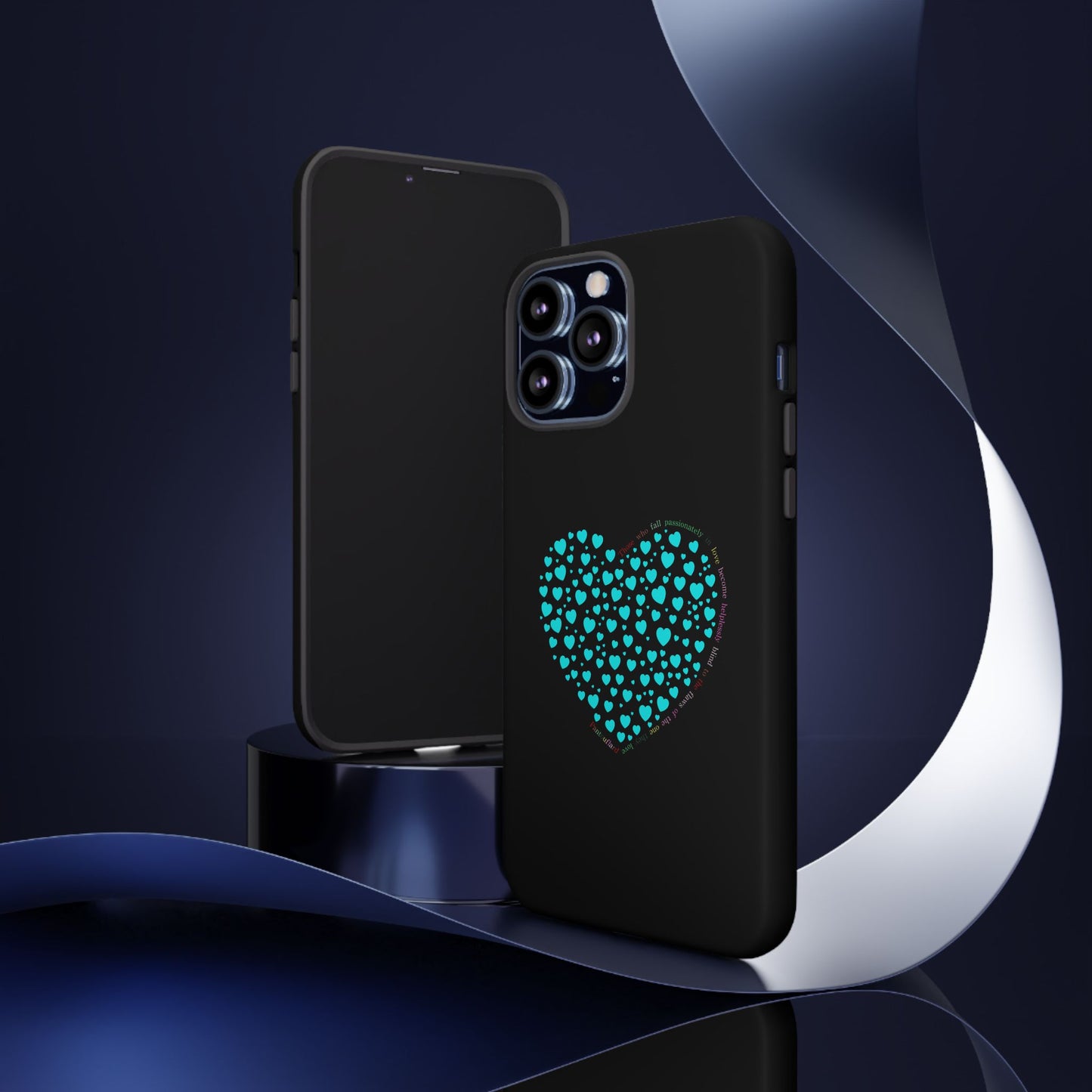 Fundas Mint Heart para teléfonos iPhone, Galaxy, Google Pixel (54 tipos)